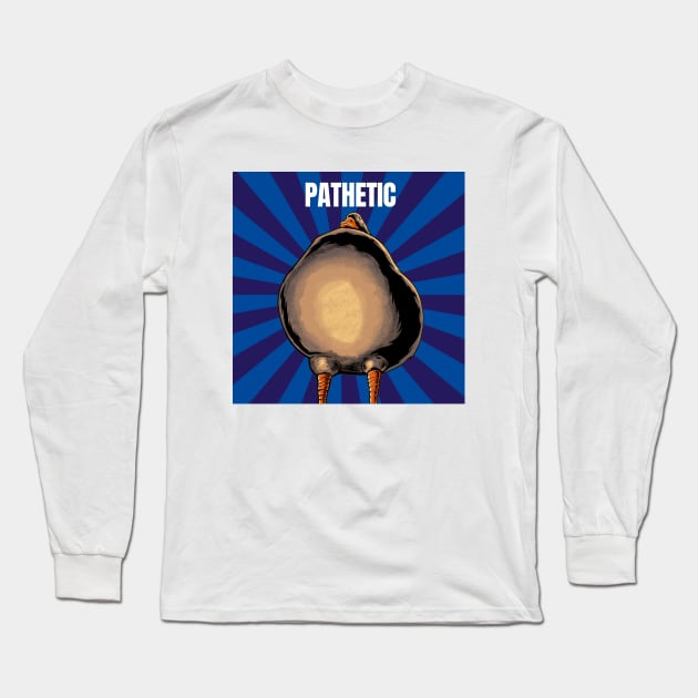 Pathetic Duck Meme Long Sleeve T-Shirt by milatees